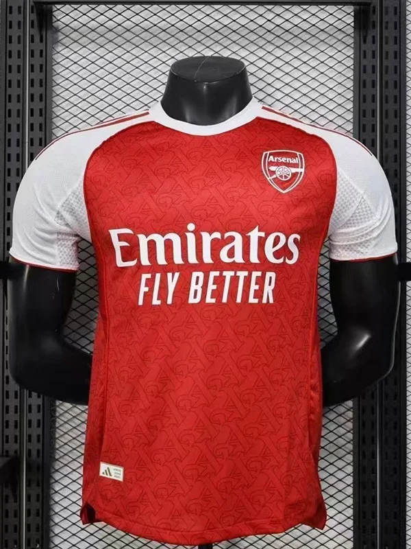 Arsenal Style Soccer Jersey 2026 Elite Red & White