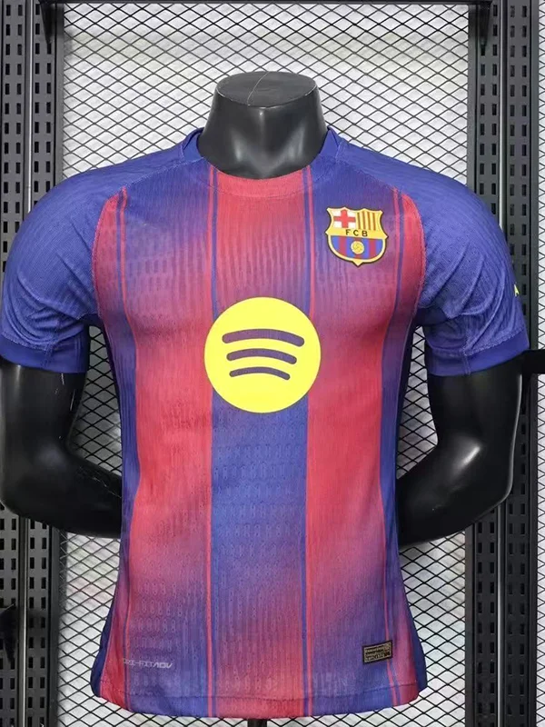 Barcelona Style Soccer Jersey Elite Blaugrana Red & Blue