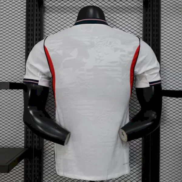 2026 England Style National Team Soccer Jersey - Elite White Three Lions Edition - Unbranded High-Performance Teamwear