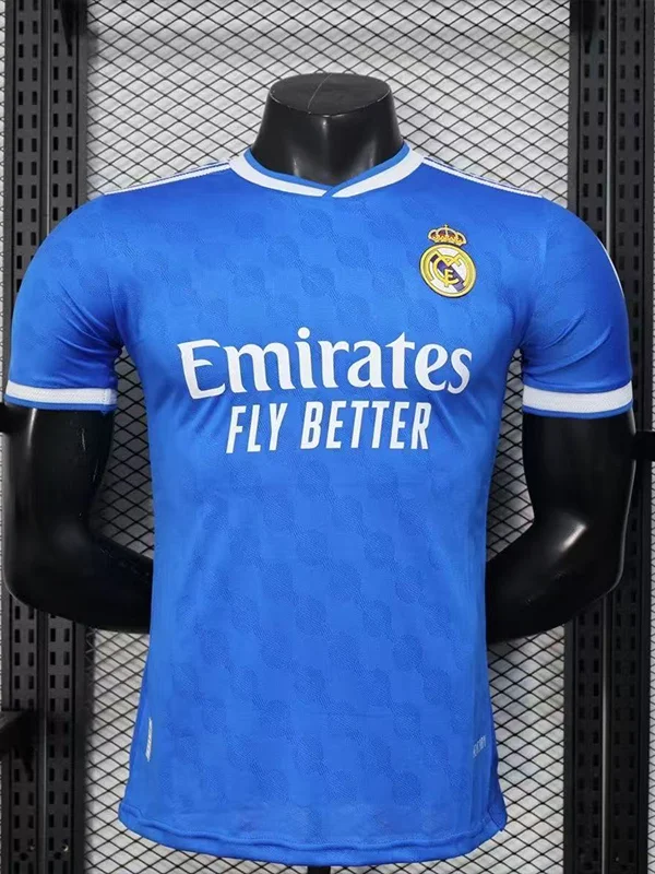 Real Madrid Style Soccer Jersey Away Orange Elite