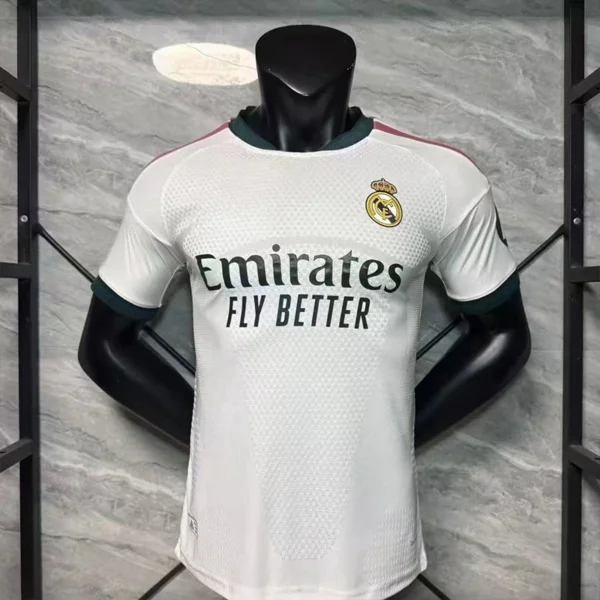 Real Madrid Style Soccer Jersey Elite Home White Edition