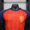 2026 Spain Style National Team Soccer Jersey - Red & Navy Football Shirt - Unbranded High-Performance Teamwear