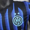 2026 Inter Milan Style Home Soccer Jersey - Elite Nerazzurri Blue & Black Football Shirt - Unbranded High-Performance Teamwear