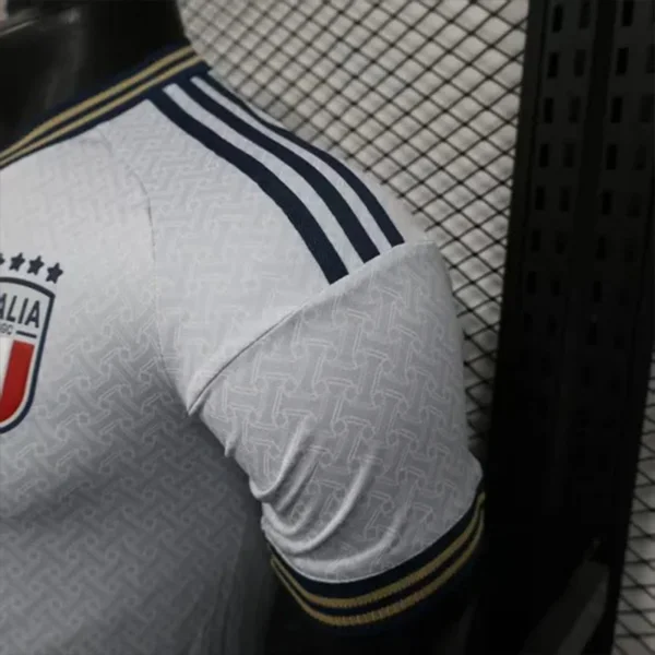 2026 Italy Style National Team Soccer Jersey - Elite White Marble Edition - Unbranded High-Performance Teamwear